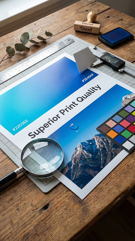 Durable large format prints